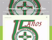 Tablet Screenshot of comunidadenovoeden.blogspot.com