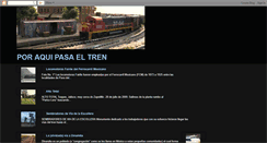 Desktop Screenshot of llevametren.blogspot.com