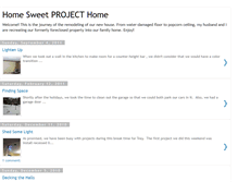 Tablet Screenshot of homesweetprojecthome.blogspot.com