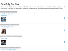 Tablet Screenshot of picsonlyforu.blogspot.com