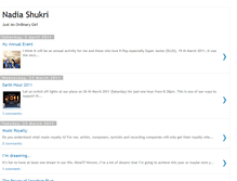 Tablet Screenshot of nadia-shukri.blogspot.com