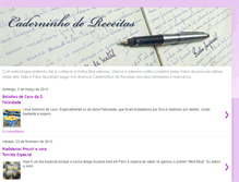 Tablet Screenshot of caderninhodereceitas1.blogspot.com