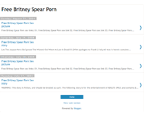 Tablet Screenshot of free-britney-spear-porn.blogspot.com