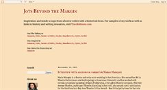 Desktop Screenshot of jotsbeyondthemargin.blogspot.com