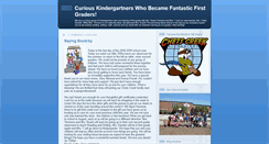 Desktop Screenshot of curiouskindergartners.blogspot.com