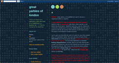 Desktop Screenshot of greatyarbles.blogspot.com