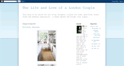 Desktop Screenshot of lifeandloveofalondoncouple.blogspot.com