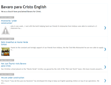 Tablet Screenshot of bavaroparacristoenglish.blogspot.com