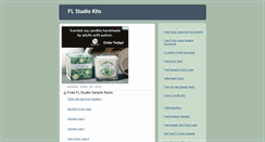 Desktop Screenshot of fl-studio-kits.blogspot.com