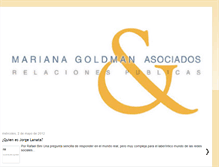 Tablet Screenshot of mariana-goldman.blogspot.com