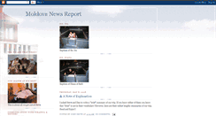 Desktop Screenshot of moldovanewsreport.blogspot.com