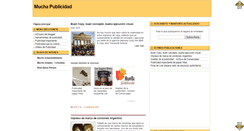 Desktop Screenshot of muchodepublicidad.blogspot.com