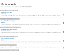 Tablet Screenshot of lifeinsarasota.blogspot.com