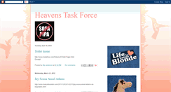 Desktop Screenshot of heavenstaxforce.blogspot.com