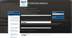 Desktop Screenshot of freeebooksbangla.blogspot.com