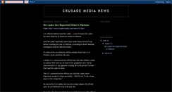 Desktop Screenshot of crusademedianews.blogspot.com