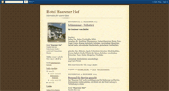 Desktop Screenshot of haarener-hof.blogspot.com