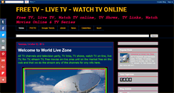 Desktop Screenshot of freetvlivetv.blogspot.com