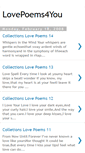 Mobile Screenshot of lovepoems4you.blogspot.com
