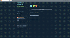 Desktop Screenshot of jean-paulbarroso.blogspot.com