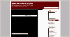 Desktop Screenshot of best-meatloaf-recipes.blogspot.com