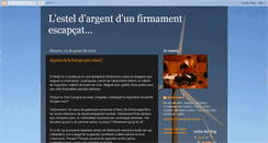 Desktop Screenshot of estel-argent.blogspot.com