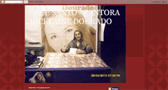 Desktop Screenshot of cantorajucelainedourado.blogspot.com