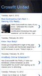 Mobile Screenshot of crossfittersunite.blogspot.com