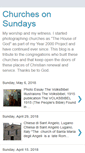 Mobile Screenshot of churchesonsundays.blogspot.com