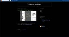 Desktop Screenshot of comicsqueens.blogspot.com