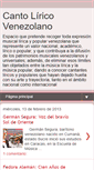 Mobile Screenshot of cantoliricovenezolano.blogspot.com