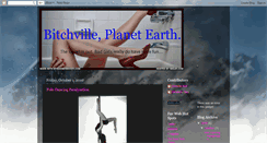 Desktop Screenshot of bitchvilleplanetearth.blogspot.com