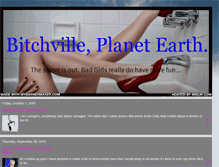 Tablet Screenshot of bitchvilleplanetearth.blogspot.com