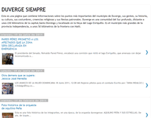 Tablet Screenshot of duvergesiempre.blogspot.com