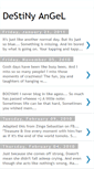 Mobile Screenshot of destiny-angel.blogspot.com