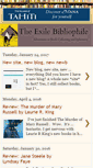 Mobile Screenshot of exilebibliophile.blogspot.com