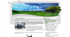 Desktop Screenshot of ohawesomeness.blogspot.com