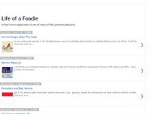 Tablet Screenshot of lifeofafoodie.blogspot.com