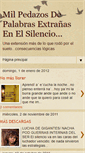 Mobile Screenshot of milpedazosdepalabras.blogspot.com