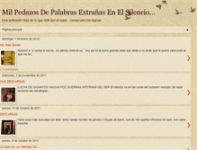 Tablet Screenshot of milpedazosdepalabras.blogspot.com