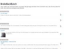 Tablet Screenshot of brokebackbutch.blogspot.com