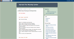 Desktop Screenshot of harvestfire.blogspot.com