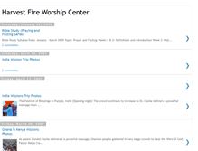 Tablet Screenshot of harvestfire.blogspot.com