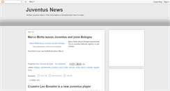 Desktop Screenshot of juventussnews.blogspot.com