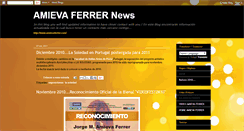 Desktop Screenshot of amievaferrernews.blogspot.com