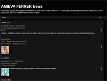 Tablet Screenshot of amievaferrernews.blogspot.com