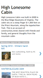 Mobile Screenshot of highlonesomecabin.blogspot.com