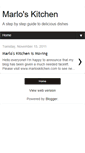 Mobile Screenshot of marloskitchen.blogspot.com