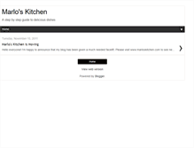 Tablet Screenshot of marloskitchen.blogspot.com