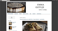 Desktop Screenshot of emmagotuje.blogspot.com
